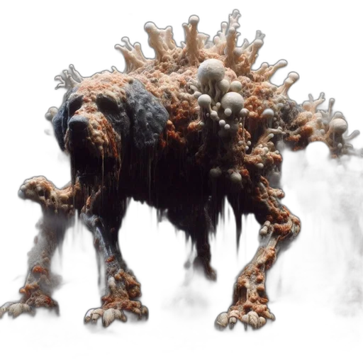 creature, animal, dragon, staff transparent PNG cut-out