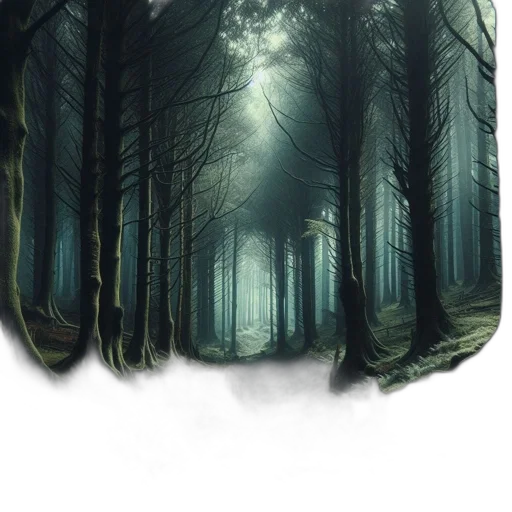 tree, mask, creature, concept art transparent PNG cut-out