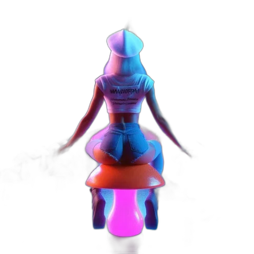 dress, robot, staff, sword transparent PNG cut-out
