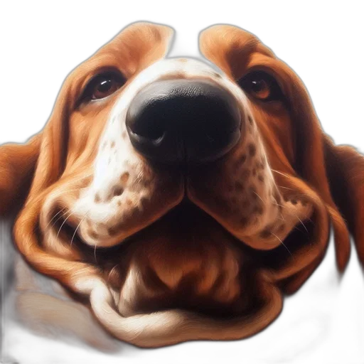 face, animal, creature, photorealistic transparent PNG cut-out
