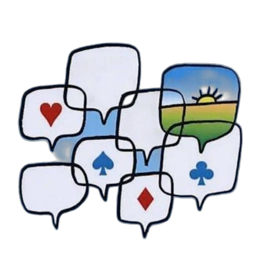 cartoon, illustration, various, playing transparent PNG cut-out