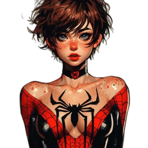 mask, dress, comic book art, concept art transparent PNG cut-out