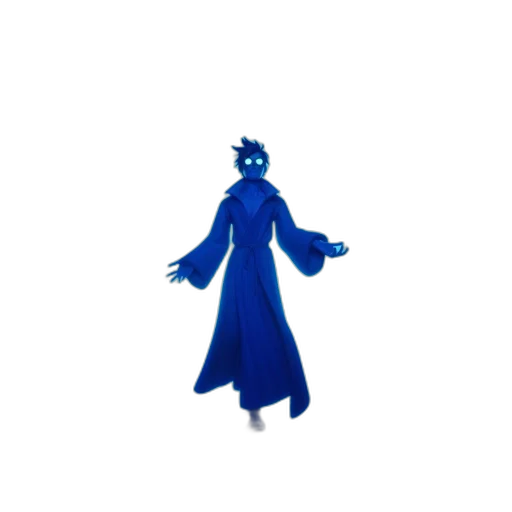 staff, mask, creature, dress transparent PNG cut-out