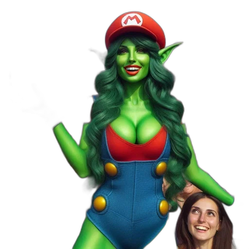 creature, dress, staff, concept art transparent PNG cut-out