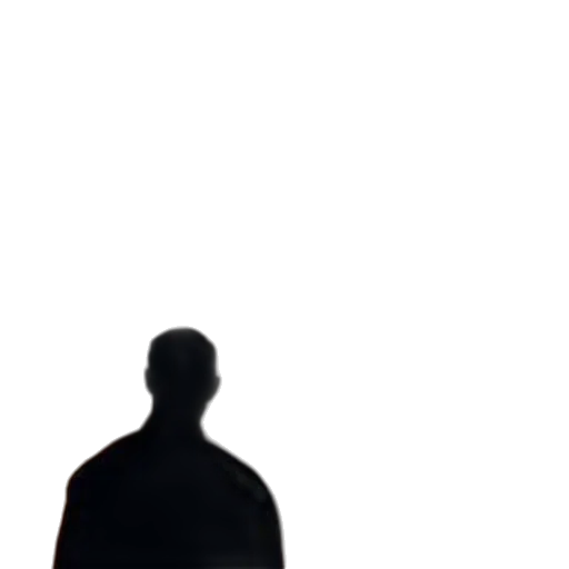 jacket, face, staff, robot transparent PNG cut-out
