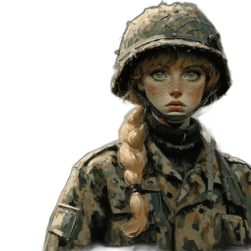 face, jacket, hat, dress transparent PNG cut-out