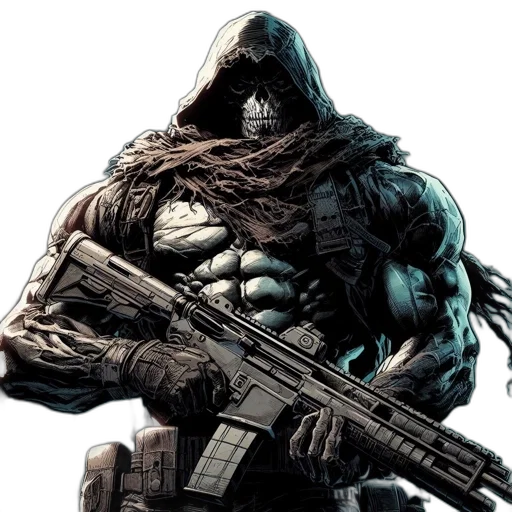 weapon, comic book art, concept art, fantasy art transparent PNG cut-out