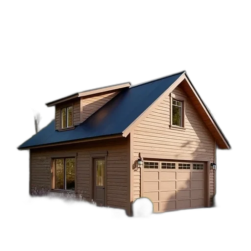 building, umbrella, 3d render, photorealistic transparent PNG cut-out
