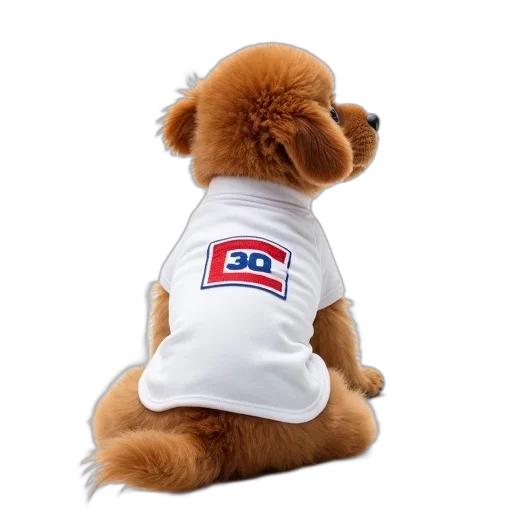 staff, jacket, brown, dog transparent PNG cut-out