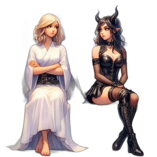 dress, concept art, fantasy art, pixel art transparent PNG cut-out