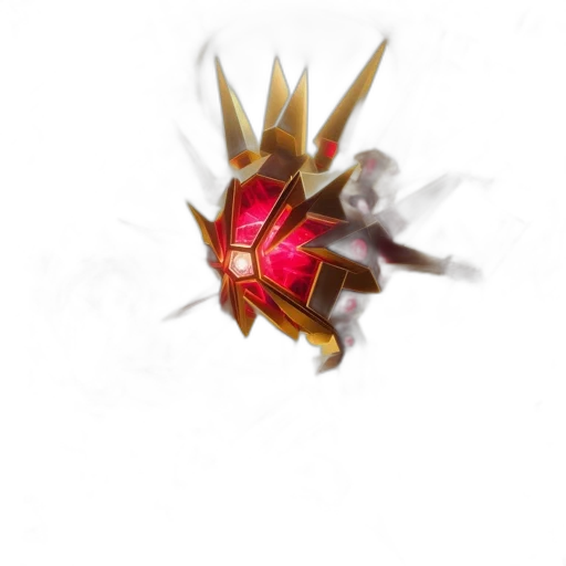 crown, weapon, staff, flower transparent PNG cut-out