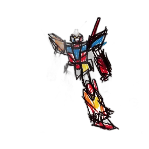 robot, weapon, staff, sword transparent PNG cut-out