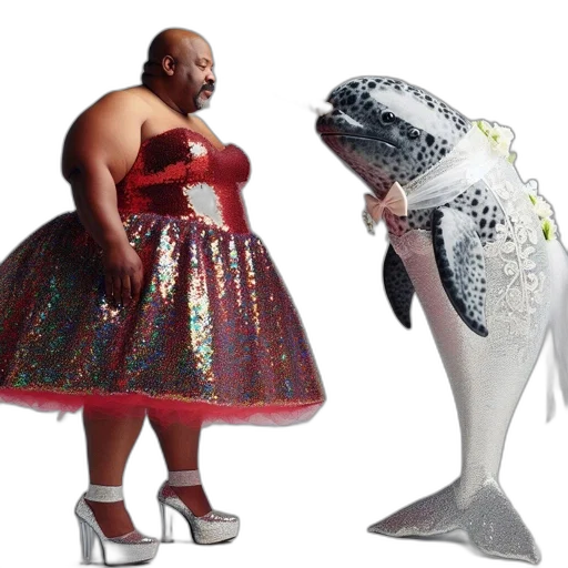 dress, shoes, animal, creature transparent PNG cut-out