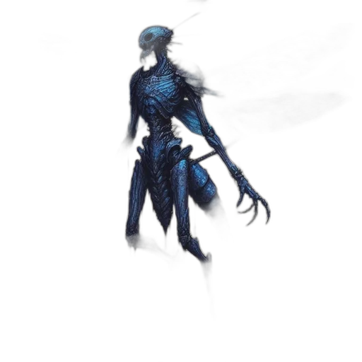 staff, creature, dragon, robot transparent PNG cut-out