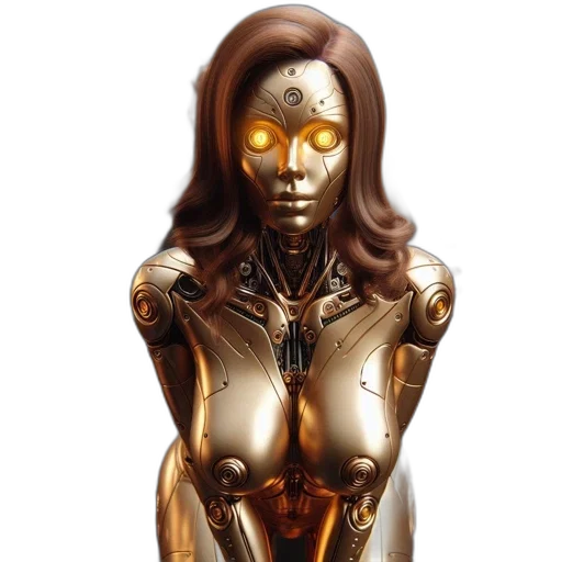 robot, mask, jewelry, face transparent PNG cut-out