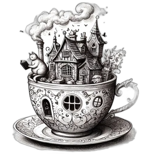 pencil sketch, photorealistic, fantasy art, concept art transparent PNG cut-out