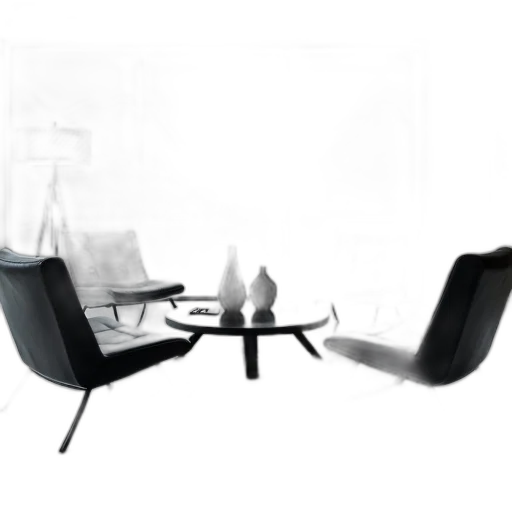 furniture, staff, 3d render, photorealistic transparent PNG cut-out