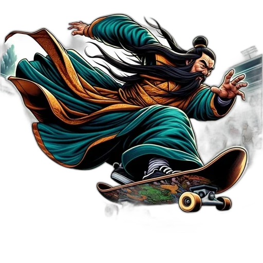 concept art, comic book art, fantasy art, cartoon transparent PNG cut-out