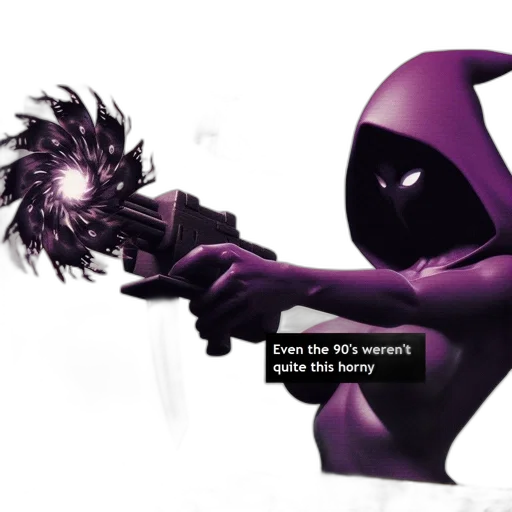 weapon, staff, robot, creature transparent PNG cut-out