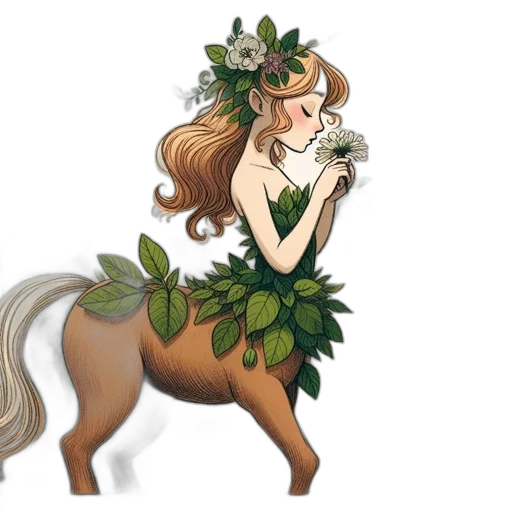 concept art, fantasy art, watercolor, pixel art transparent PNG cut-out