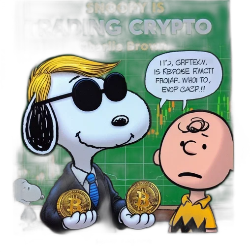 comic book art, cartoon, snoopy, suit transparent PNG cut-out