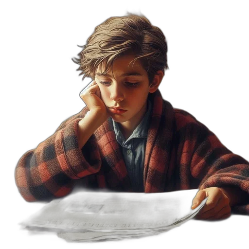 face, jacket, photorealistic, oil painting transparent PNG cut-out