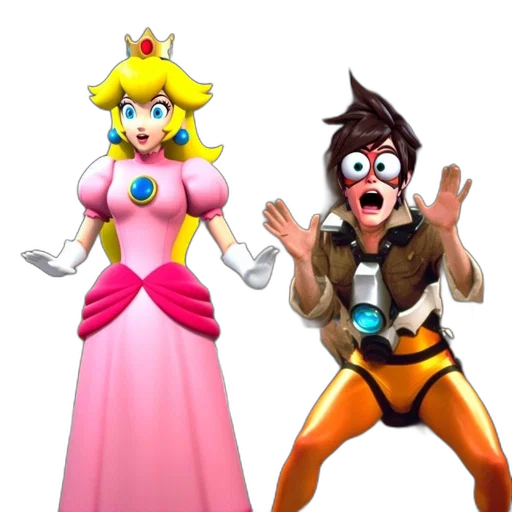 crown, concept art, 3d render, two transparent PNG cut-out