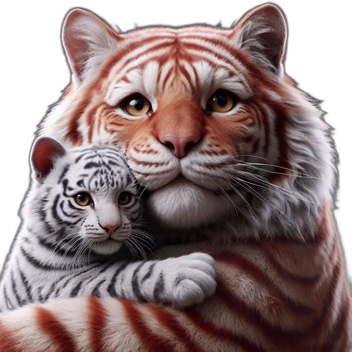 animal, creature, photorealistic, oil painting transparent PNG cut-out