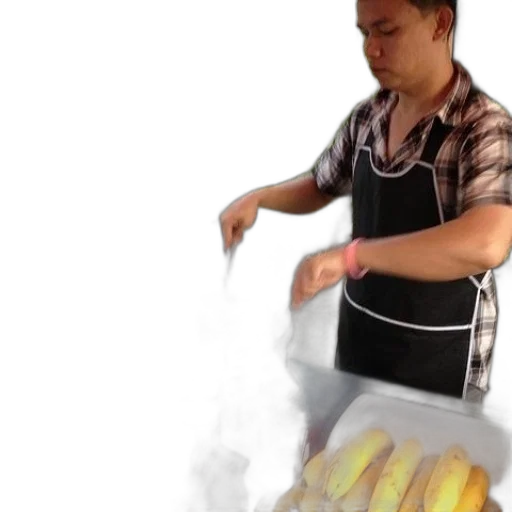 food, staff, photorealistic, fire transparent PNG cut-out