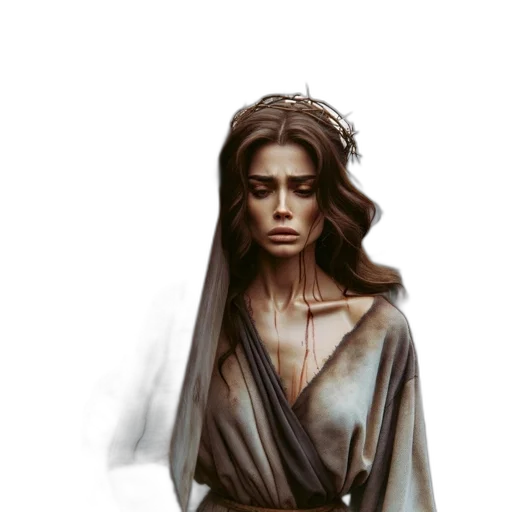 dress, face, fantasy art, concept art transparent PNG cut-out