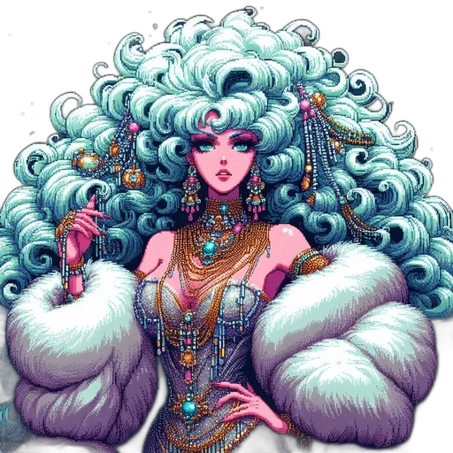 hair, jewelry, fantasy art, concept art transparent PNG cut-out