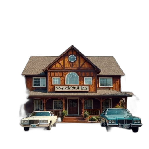 building, car, furniture, photorealistic transparent PNG cut-out
