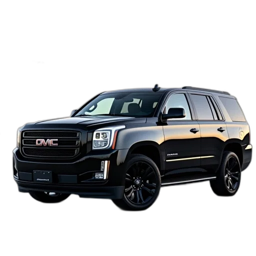 car, black, suv, parked transparent PNG cut-out