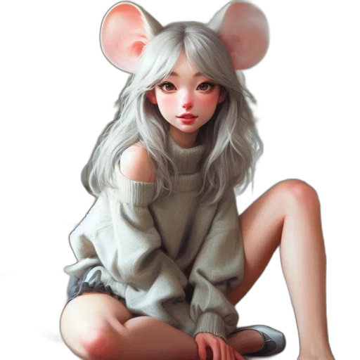creature, jacket, animal, fantasy art transparent PNG cut-out