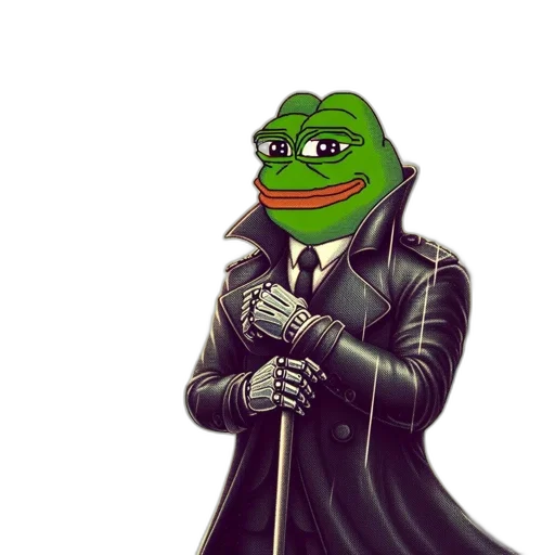 jacket, staff, frog, suit transparent PNG cut-out