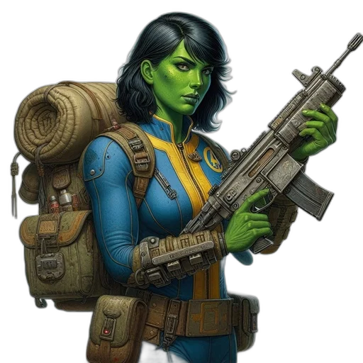 weapon, staff, comic book art, concept art transparent PNG cut-out