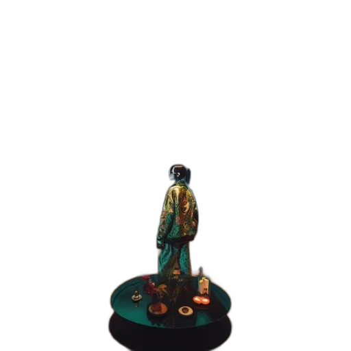 staff, jewelry, 3d render, concept art transparent PNG cut-out