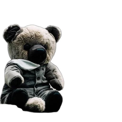 jacket, photorealistic, 3d render, teddy transparent PNG cut-out