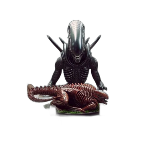 creature, animal, robot, dragon transparent PNG cut-out
