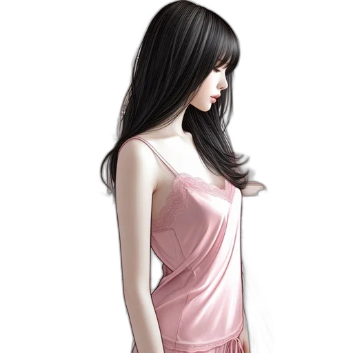 dress, photorealistic, 3d render, concept art transparent PNG cut-out