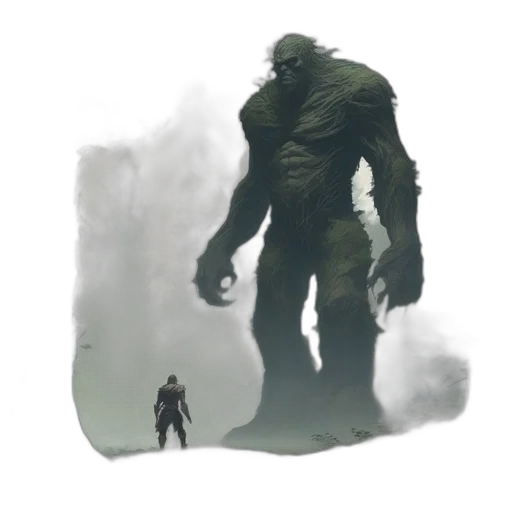 creature, concept art, fantasy art, comic book art transparent PNG cut-out