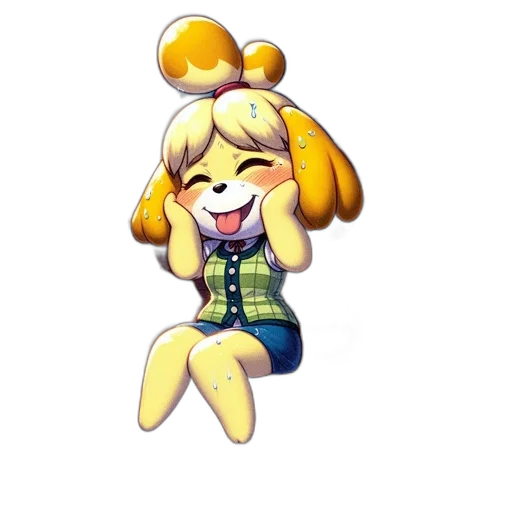 staff, animal, creature, flower transparent PNG cut-out
