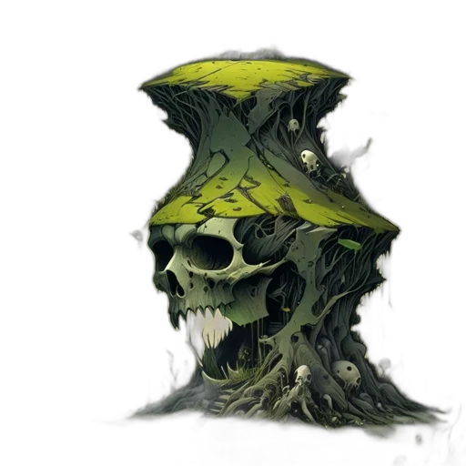 mask, creature, face, crown transparent PNG cut-out