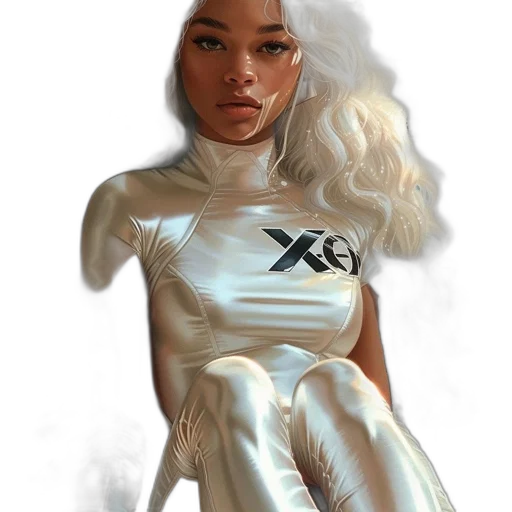 robot, dress, comic book art, concept art transparent PNG cut-out