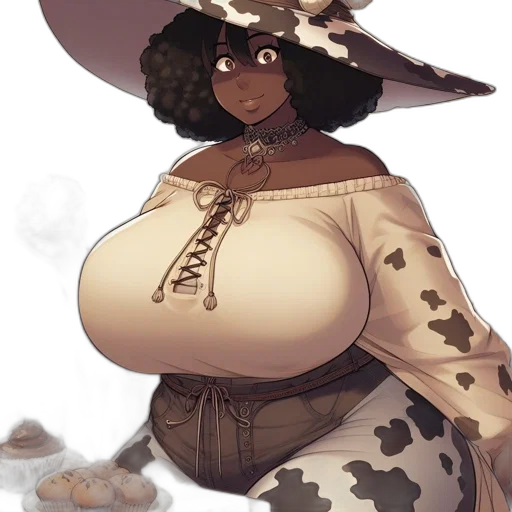 hat, dress, food, staff transparent PNG cut-out