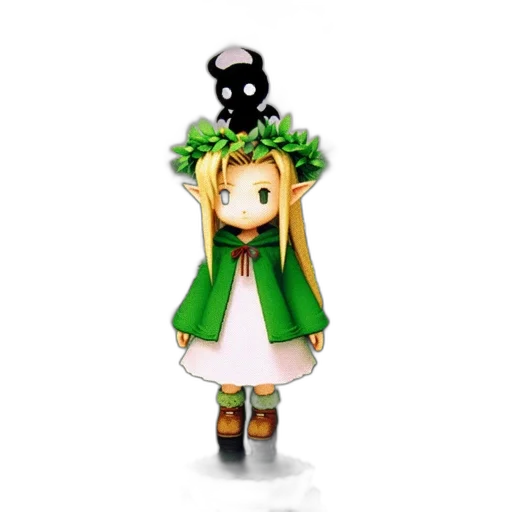 staff, dress, robot, hat transparent PNG cut-out