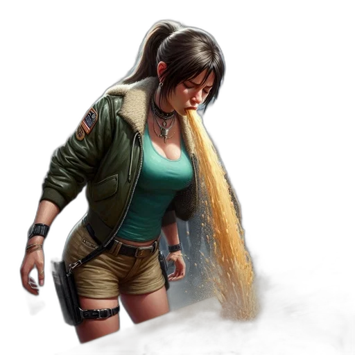 jacket, concept art, fantasy art, comic book art transparent PNG cut-out