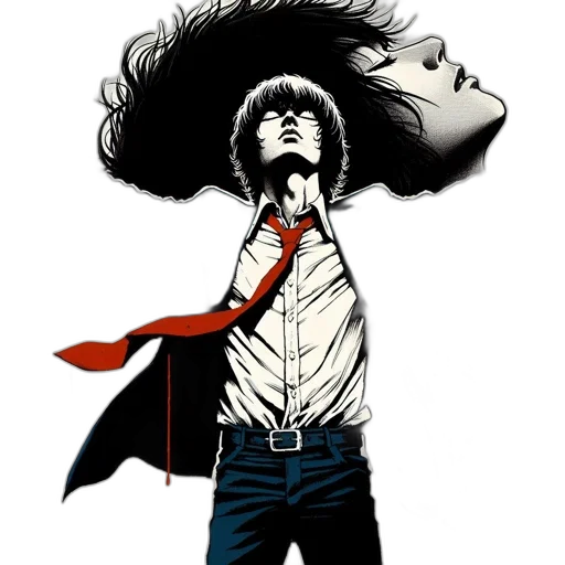 comic book art, cartoon, concept art, fantasy art transparent PNG cut-out