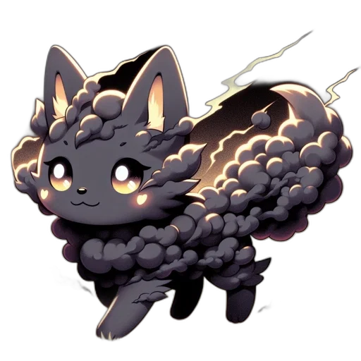 dragon, creature, staff, animal transparent PNG cut-out