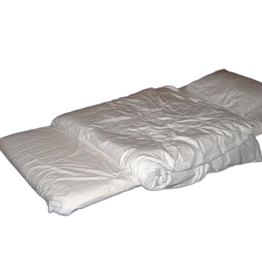 furniture, bed, white, sheets transparent PNG cut-out